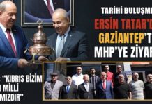Ersin Tatar, Gaziantep’te MHP’yi ziyaret etti