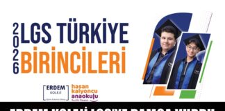 Erdem Koleji LGS sınavında Gaziantep’te tarihi bir başarıya imza attı
