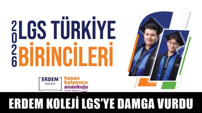 Erdem Koleji LGS sınavında Gaziantep'te tarihi bir başarıya imza attı