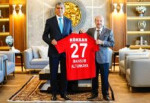 Gaziantep FK’nın forma kol sponsoru Mahmood Coffee oldu