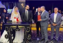 Gaziantep’te sağlık, spor ve siyaset dünyasını buluşturan düğün