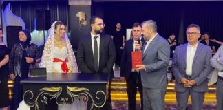 Gaziantep’te sağlık, spor ve siyaset dünyasını buluşturan düğün