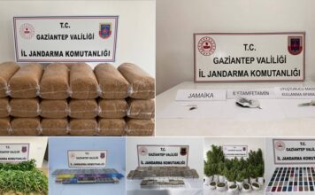 Jandarmadan Gaziantep’te büyük operasyon: 46 kişi tutuklandı