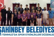 Şahinbey Belediyesi 15 Temmuz ruhunu yaşatmak için spor etkinlikleri düzenledi