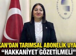 EMO Başkanı Arıkan: Hem Gaziantepli çiftçilerin hakları hem de kamu menfaati korunmalı