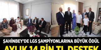 Ayda 14 bin lira! Gaziantep’te Şahinbey Belediyesi başarılı öğrencileri ödüllendiriyor