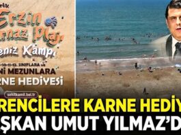 Gaziantep’te öğrencilere karne hediyesi: Deniz kampı için başvurular başladı
