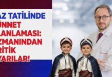 Op. Dr. Karagözoğlu: “Gaziantep’te sünnet için yaz tatili yoğunluğu başladı”