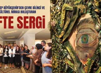 Gaziantep çevre ve kültürel mirası buluşturan çifte sergi açıldı