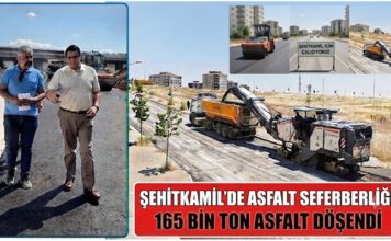Başkan Yılmaz: “Şehitkamil büyük bir şantiye alanına dönüştü”
