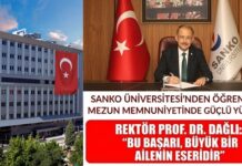 Gaziantep’in eğitimde gururu: SANKO Üniversitesi memnuniyet listelerinde zirvede yer aldı