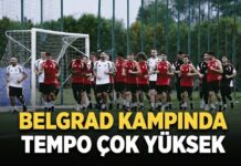 Gaziantep FK, Belgrad kampında tempo yükseltti