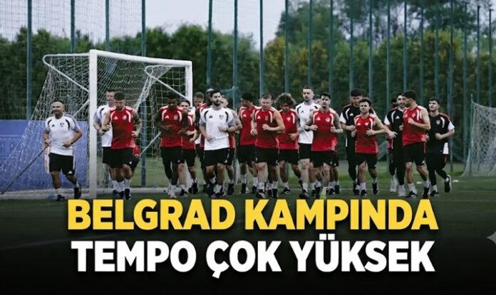 Gaziantep FK, Belgrad kampında tempo yükseltti