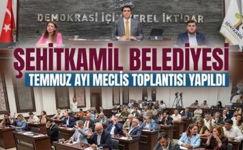 Şehitkamil Belediye Meclisi’nde 11 madde görüşüldü