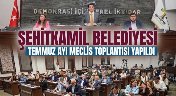 Şehitkamil Belediye Meclisi'nde 11 madde görüşüldü