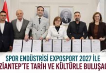 İş birliği protokolü imzalandı: ExpoSport 2027 Gaziantep’te düzenlenecek