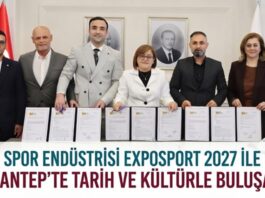 İş birliği protokolü imzalandı: ExpoSport 2027 Gaziantep’te düzenlenecek