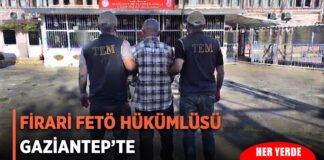 Firari FETÖ’cüye şok operasyon! Gaziantep’te kıskıvrak yakalandı