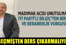 Bilgiç: “Madımak, milletimizin ortak vicdanında derin bir yaradır”