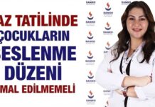 Gaziantep’te ailelere önemli uyarı: Yaz tatilinde çocukların beslenme düzeni ihmal edilmemeli!