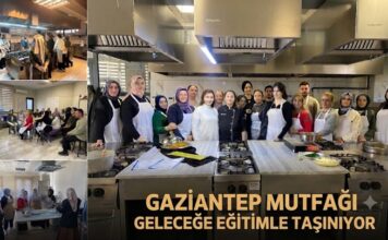 Gastronomi kenti Gaziantep’te mutfağın sırları geleceğe aktarılıyor