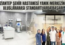 Gaziantep Şehir Hastanesi Yanık Merkezi komşu ülkeler için de umut oldu