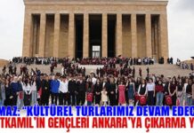 Gaziantep’ten 4 bin 500 genç Anıtkabir’i ziyaret etti