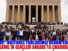 Gaziantep’ten 4 bin 500 genç Anıtkabir’i ziyaret etti