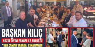 MHP Gaziantep İl Başkanı Kılıç, sahaya indi ve esnafla buluştu