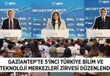 5’inci Türkiye Bilim ve Teknoloji Merkezleri Zirvesi Gaziantep’te düzenlendi