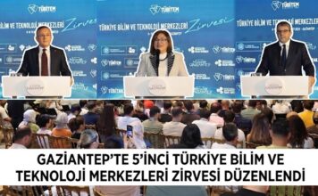 5’inci Türkiye Bilim ve Teknoloji Merkezleri Zirvesi Gaziantep’te düzenlendi