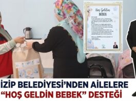 Nizip Belediyesi’nden 1200 aileye “Hoş Geldin Bebek” desteği