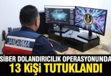 Jandarmaya yakalandılar! Gaziantep’te siber dolandırıcılık operasyonunda 13 kişi tutuklandı