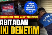 Gaziantep’te son kullanma tarihi geçmiş ürünleri satan market kapatıldı!