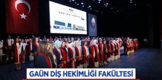 Gaziantep Üniversitesi’nde genç diş hekimlerinin mezuniyet heyecanı