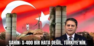 AK Parti Gaziantep Milletvekili Ali Şahin’den çarpıcı S-400 açıklaması