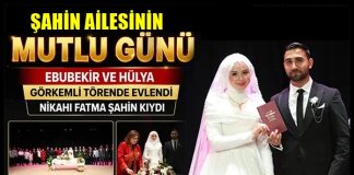 Mutlulukları gözlerinden okunuyordu