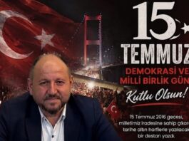 Halef Bilgiç’ten 15 Temmuz Demokrasi ve Millî Birlik Günü mesajı!