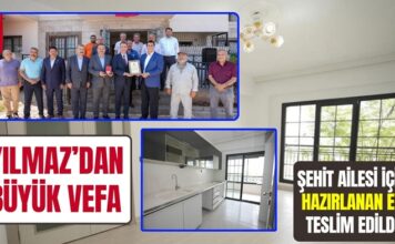 Gaziantep’te şehit ailelerine Başkan Yılmaz’dan büyük vefa