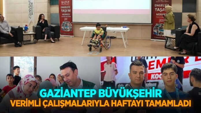 Gaziantep Büyükşehir Belediyesi'nden spor, eğitim ve sağlığa tam destek