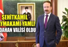 Şehitkamil Kaymakamı Ömer Hilmi Yamlı Ardahan Valiliğine atandı