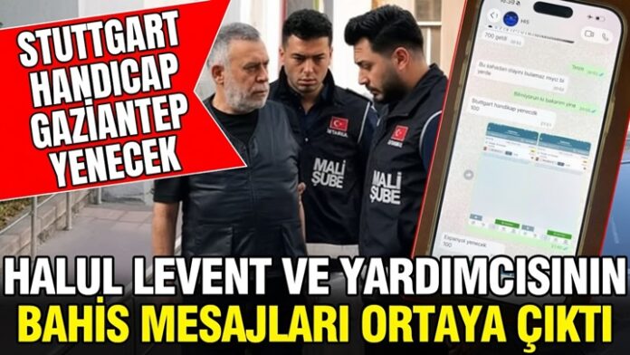 Haluk Levent Gaziantep FK için de bahis oynamış!