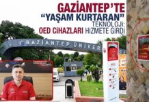Yerli ve OED cihazları Gaziantep’te vatandaşların kullanımına sunuldu