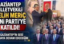 CHP’den istifa eden Gaziantep Milletvekili Melih Meriç YENİ Parti’ye geçti