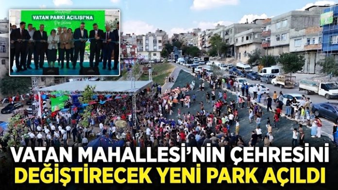 Gaziantep Büyükşehir'den Vatan Mahallesi’ne dev park