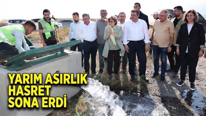 Yarım asırlık hasret sona erdi! Gaziantep'te tarım arazilerine can suyu verildi