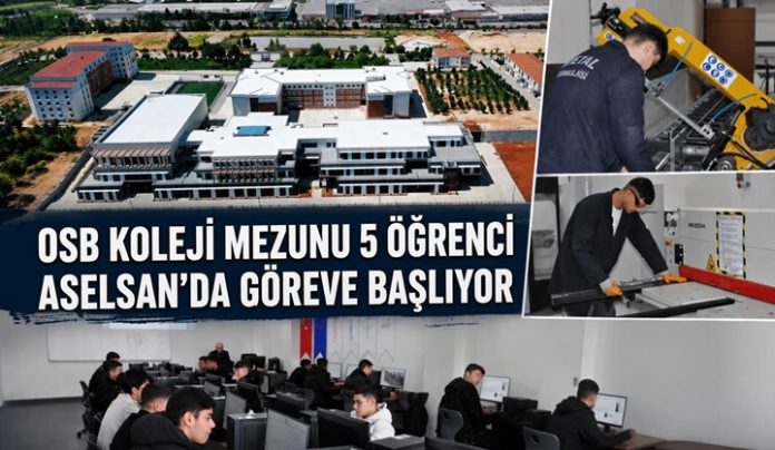 OSB Koleji'nden Gaziantep'i gururlandıran başarı