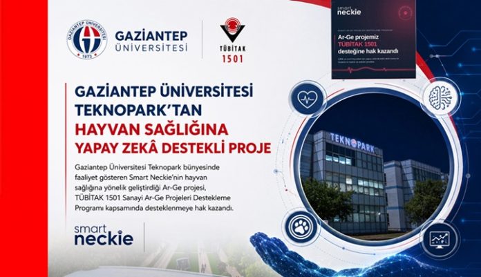 Gaziantep Üniversitesi Teknopark'tan hayvan sağlığına yapay zeka destekli proje