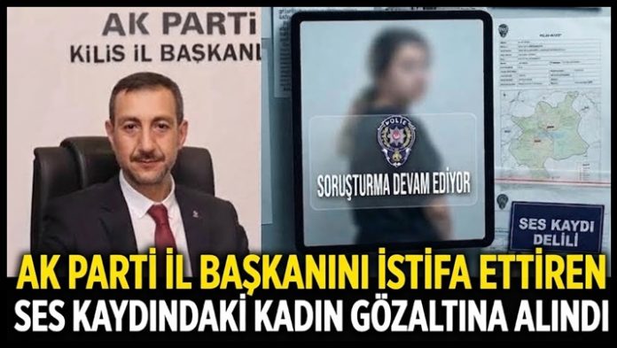AK Parti il başkanını istifa ettiren skandalda şok gelişme: O kadın gözaltına alındı
