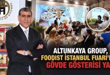Altunkaya Group, global markalarıyla FOODIST İstanbul Fuarı’nda ilgi odağı oldu